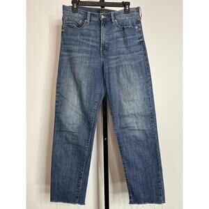 Women's Banana Republic Ultra High Rise Slim Jeans 29/8 Medium Wash Excellent Co